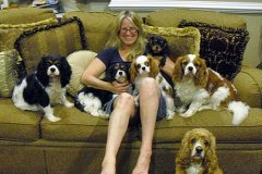 Lisa and Pups